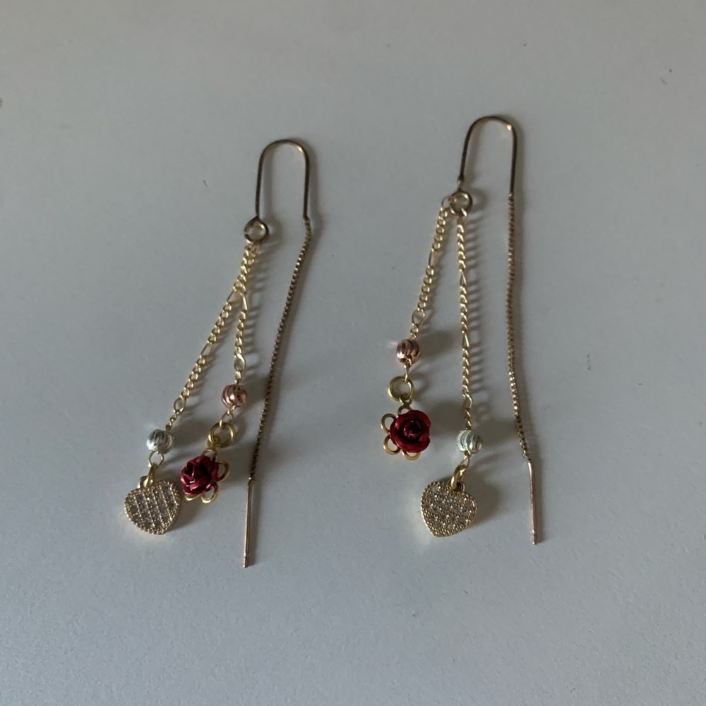 Pull through Earrings